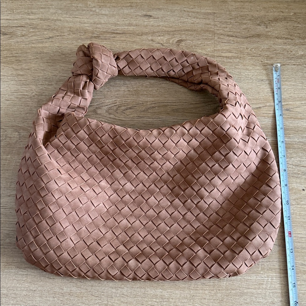 Urban Expressions Brown Woven Bag